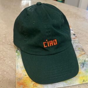 Clare V Forest Ciao Baseball Hat